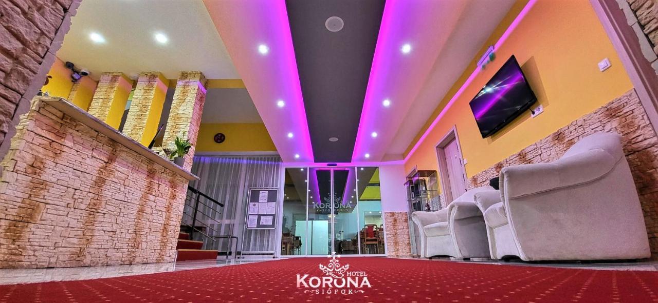 Hotel Korona Siófok Eksteriør billede